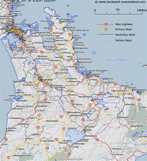 Bay of Plenty Region .